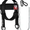 RDX Arnés De Cuello Para Levantamiento De Peso - Negro +