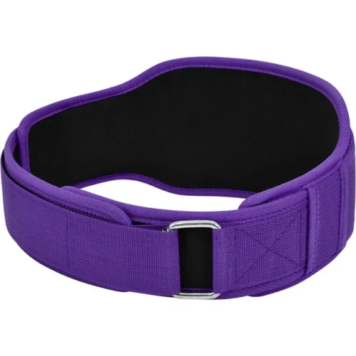 RDX Cinturón Levantamiento De Peso RX5 - Morado -Talla XS - Imagen 3