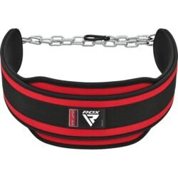 Cinturón de inmersión para entrenamiento con pesas RDX T7 con cadena