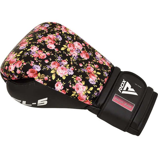 RDX Guantes de Boxeo FL5 Floral 8oz - Imagen 4