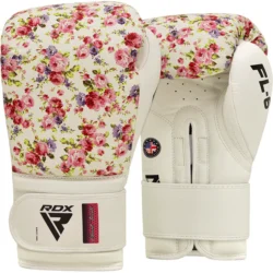 RDX Gauntes de Boxeo FL6 Floral Blanco 10oz